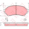 Image de Kit De Plaquettes De Frein, Frein À Disque Cotec Gdb3193 Trw Trw Gdb3193 Mazda