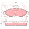 Image de Kit De Plaquettes De Frein, Frein À Disque Cotec Gdb1349 Trw Trw Gdb1349 Ford