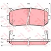 Image de Kit De Plaquettes De Frein, Frein À Disque Cotec Gdb3203 Trw Trw Gdb3203 Kia