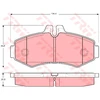 Image de Kit De Plaquettes De Frein, Frein À Disque Cotec Gdb1373 Trw Trw Gdb1373 Mercedes-Benz