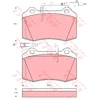 Image de Kit De Plaquettes De Frein, Frein À Disque Gdb1359 Trw Trw Gdb1359 Peugeot