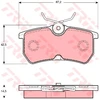 Image de Kit De Plaquettes De Frein, Frein À Disque Cotec Gdb1354 Trw Trw Gdb1354 Ford
