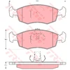 Image de Kit De Plaquettes De Frein, Frein À Disque Cotec Gdb1383 Trw Trw Gdb1383 Fiat