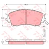 Image de Kit De Plaquettes De Frein, Frein À Disque Gdb3230 Trw Trw Gdb3230 Mazda