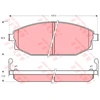 Image de Kit De Plaquettes De Frein, Frein À Disque Gdb3232 Trw Trw Gdb3232 Hyundai
