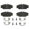 Image de Kit De Plaquettes De Frein, Frein À Disque Cotec Gdb1405 Trw Trw Gdb1405 Renault