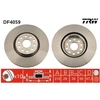 Image de Disque De Frein Trw Df4059 Alfa Romeo;Lancia
