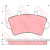 Image de Kit De Plaquettes De Frein, Frein À Disque Cotec Gdb1442 Trw Trw Gdb1442 Nissan;Opel;Renault