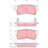 Image de Kit De Plaquettes De Frein, Frein À Disque Gdb3258 Trw Trw Gdb3258 Hyundai