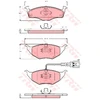 Image de Kit De Plaquettes De Frein, Frein À Disque Gdb1474 Trw Trw Gdb1474 Audi