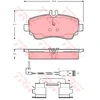 Image de Kit De Plaquettes De Frein, Frein À Disque Gdb1480 Trw Trw Gdb1480 Mercedes-Benz