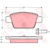 Image de Kit De Plaquettes De Frein, Frein À Disque Cotec Gdb1485 Trw Trw Gdb1485 Alfa Romeo;Fiat;Lancia