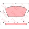 Image de Kit De Plaquettes De Frein, Frein À Disque Cotec Gdb3291 Trw Trw Gdb3291 Nissan