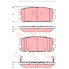 Image de Kit De Plaquettes De Frein, Frein À Disque Cotec Gdb3296 Trw Trw Gdb3296 Hyundai
