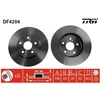 Image de Disque De Frein Trw Df4204 Lexus;Toyota