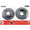 Image de Disque De Frein Trw Df4224 Mercedes-Benz