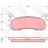 Image de Kit De Plaquettes De Frein, Frein À Disque Gdb3319 Trw Trw Gdb3319 Mazda