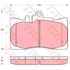 Image de Kit De Plaquettes De Frein, Frein À Disque Gdb3322 Trw Trw Gdb3322 Lexus
