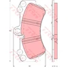 Image de Kit De Plaquettes De Frein, Frein À Disque Cotec Gdb1547 Trw Trw Gdb1547 Porsche;Volkswagen