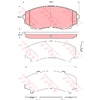 Image de Kit De Plaquettes De Frein, Frein À Disque Gdb3326 Trw Trw Gdb3326 Mazda