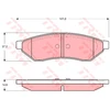 Image de Kit De Plaquettes De Frein, Frein À Disque Gdb3346 Trw Trw Gdb3346 Chevrolet;Daewoo