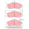 Image de Kit De Plaquettes De Frein, Frein À Disque Cotec Gdb3353 Trw Trw Gdb3353 Ford;Mazda