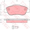 Image de Kit De Plaquettes De Frein, Frein À Disque Cotec Gdb1589 Trw Trw Gdb1589 Fiat