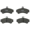 Image de Kit De Plaquettes De Frein, Frein À Disque Cotec Gdb1584 Trw Trw Gdb1584 Mitsubishi;Smart