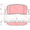 Image de Kit De Plaquettes De Frein, Frein À Disque Cotec Gdb3374 Trw Trw Gdb3374 Lexus;Toyota