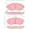 Image de Kit De Plaquettes De Frein, Frein À Disque Cotec Gdb3378 Trw Trw Gdb3378 Hyundai