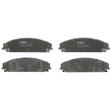 Image de Kit De Plaquettes De Frein, Frein À Disque Cotec Gdb4134 Trw Trw Gdb4134 Chrysler;Dodge;Lancia