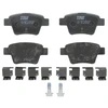 Image de Kit De Plaquettes De Frein, Frein À Disque Cotec Gdb1620 Trw Trw Gdb1620 Citroen;Peugeot
