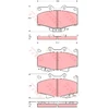 Image de Kit De Plaquettes De Frein, Frein À Disque Gdb3383 Trw Trw Gdb3383 Toyota