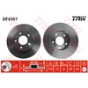Image de Disque De Frein Trw Df4357 Nissan