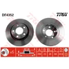 Image de Disque De Frein Trw Df4352 Audi;Volkswagen