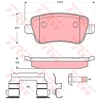 Image de Kit De Plaquettes De Frein, Frein À Disque Gdb1638 Trw Trw Gdb1638 Fiat