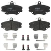 Image de Kit De Plaquettes De Frein, Frein À Disque Cotec Gdb1634 Trw Trw Gdb1634 Dacia;Renault