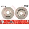 Image de Disque De Frein Trw Df7218 Chevrolet;Daewoo