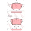 Image de Kit De Plaquettes De Frein, Frein À Disque Cotec Gdb1647 Trw Trw Gdb1647 Alfa Romeo