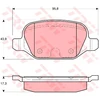 Image de Kit De Plaquettes De Frein, Frein À Disque Gdb1646 Trw Trw Gdb1646 Alfa Romeo