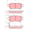 Image de Kit De Plaquettes De Frein, Frein À Disque Cotec Gdb3405 Trw Trw Gdb3405 Nissan