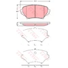 Image de Kit De Plaquettes De Frein, Frein À Disque Gdb3401 Trw Trw Gdb3401 Mazda