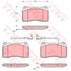 Image de Kit De Plaquettes De Frein, Frein À Disque Cotec Gdb1648 Trw Trw Gdb1648 Alfa Romeo;Lancia