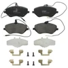 Image de Kit De Plaquettes De Frein, Frein À Disque Gdb1663 Trw Trw Gdb1663 Citroen;Peugeot