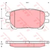 Image de Kit De Plaquettes De Frein, Frein À Disque Gdb3414 Trw Trw Gdb3414 Toyota