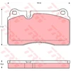 Image de Kit De Plaquettes De Frein, Frein À Disque Cotec Gdb1670 Trw Trw Gdb1670 Seat;Volkswagen