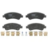 Image de Kit De Plaquettes De Frein, Frein À Disque Cotec Gdb1677 Trw Trw Gdb1677 Citroen;Ds;Opel;Peugeot