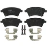 Image de Kit De Plaquettes De Frein, Frein À Disque Cotec Gdb1673 Trw Trw Gdb1673 Fiat;Suzuki