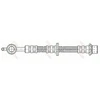 Image de Flexible De Frein Phd509 Trw Trw Phd509 Toyota