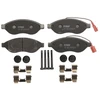 Image de Kit De Plaquettes De Frein, Frein À Disque Cotec Gdb1681 Trw Trw Gdb1681 Citroen;Fiat;Opel;Peugeot